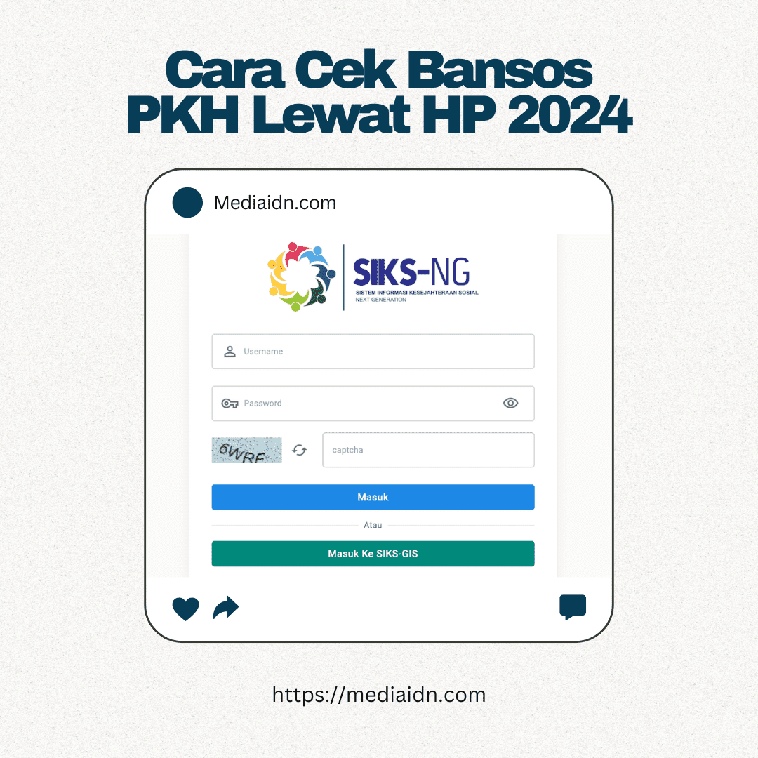 Cara Cek Bansos PKH Lewat HP 2024