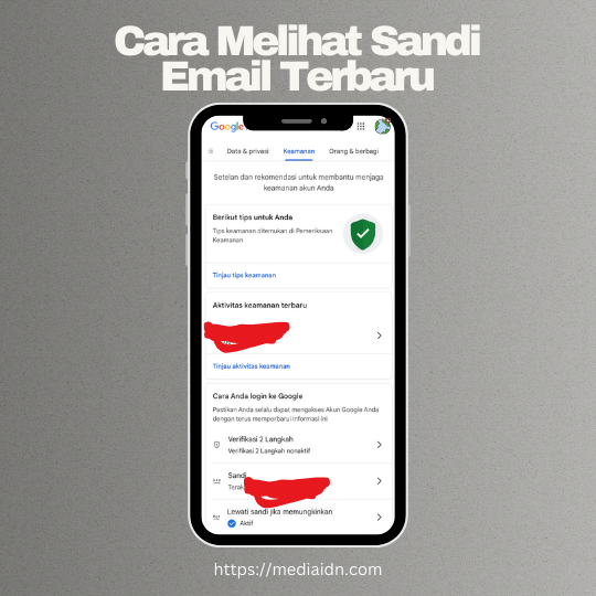 Cara Melihat Sandi Email Terbaru